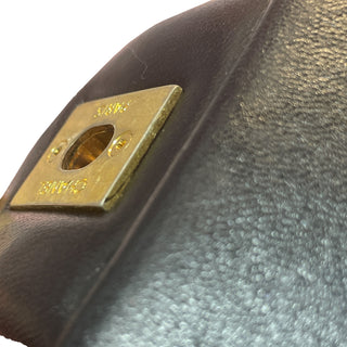 Chanel CC Lambskin Stitched Single Flap