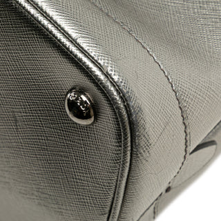 Prada Medium Saffiano Lux Open Promenade Satchel