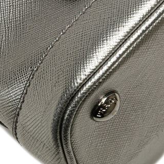 Prada Medium Saffiano Lux Open Promenade Satchel