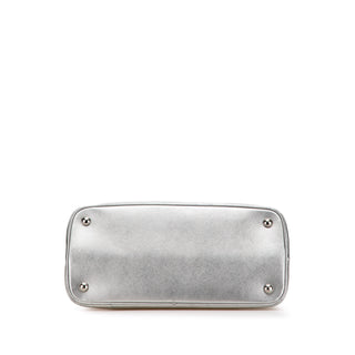 Prada Medium Saffiano Lux Open Promenade Satchel
