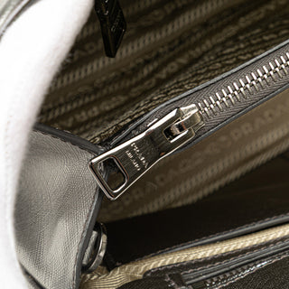 Prada Medium Saffiano Lux Open Promenade Satchel