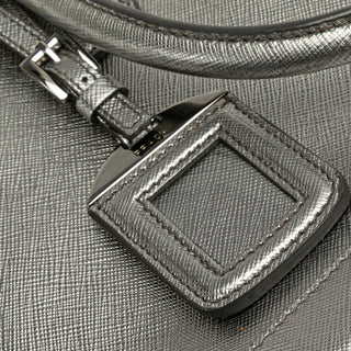 Prada Medium Saffiano Lux Open Promenade Satchel