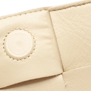 Bottega veneta Grained Calfskin Intrecciato Cassette Crossbody