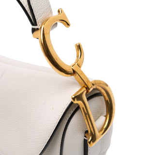 Dior Grained Calfskin Saddle Bag