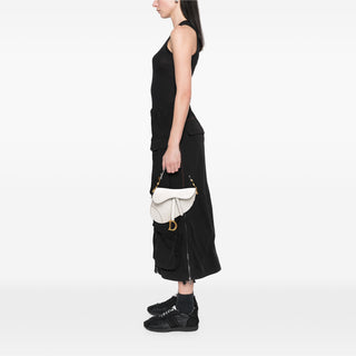 Dior Grained Calfskin Saddle Bag