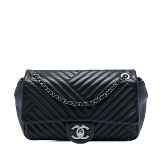 Chanel Small Lambskin CC Crossing Flap