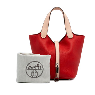Hermes Bicolor Clemence and Swift Picotin Lock 18