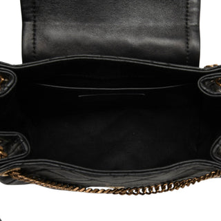 Saint Laurent Mini Quilted Lambskin Monogram Nolita Bag