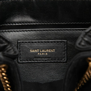 Saint Laurent Mini Quilted Lambskin Monogram Nolita Bag