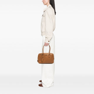 Prada Saffiano Bauletto Handbag