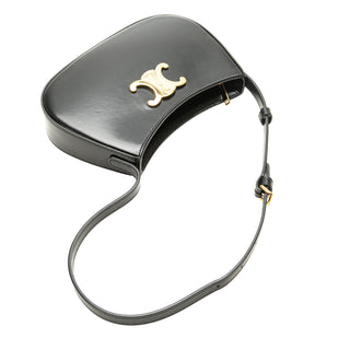 Celine Medium Shiny Calfskin Tilly Shoulder Bag