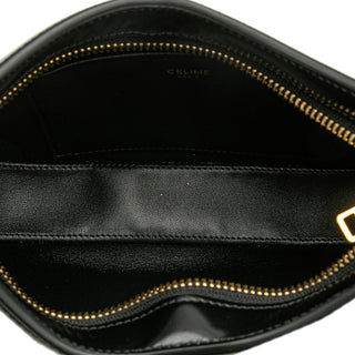 Celine Medium Shiny Calfskin Tilly Shoulder Bag