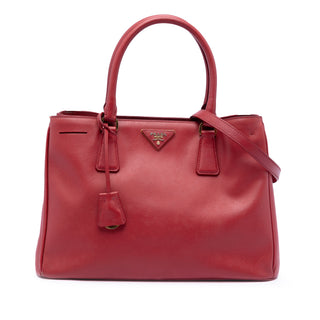 Prada Medium Saffiano Lux Galleria Satchel