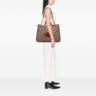 Gucci Medium GG Canvas Horsebit 1955 Chain Tote