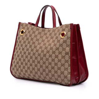 Gucci Medium GG Canvas Horsebit 1955 Chain Tote