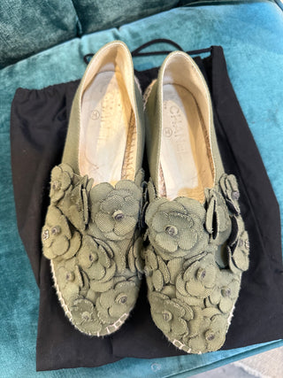 Chanel alpargatas Camelia