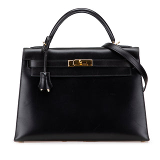 Hermes Box Calf Kelly II Sellier 32