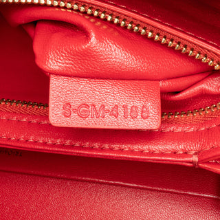 Celine Medium Triomphe Crossbody Bag red