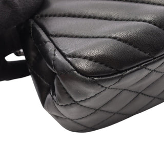 Chanel Medium Chevron Lambskin Surpique Flap