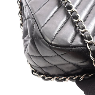 Chanel Medium Chevron Lambskin Surpique Flap
