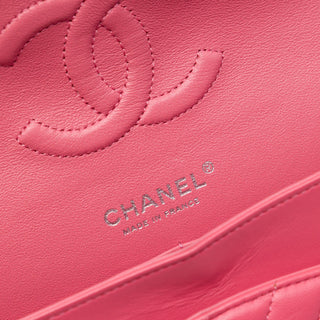 Chanel Medium Classic Chevron Lambskin Double Flap