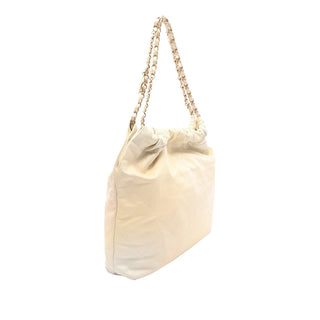 Chanel Large Quilted Lambskin 22 Hobo