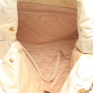 Chanel Large Quilted Lambskin 22 Hobo