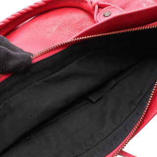 Balenciaga Lambskin Motocross Classic First Satchel