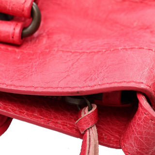 Balenciaga Lambskin Motocross Classic First Satchel