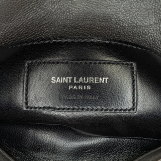Ysl Medium Monogram Chevron Sheepskin College Bag
