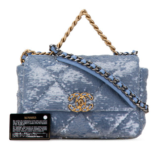 Chanel Medium Sequin 19 Flap