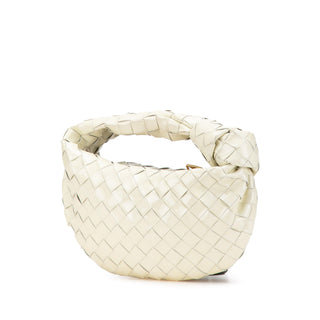 Bottega veneta Mini Patent Intrecciato Jodie