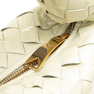 Bottega veneta Mini Patent Intrecciato Jodie