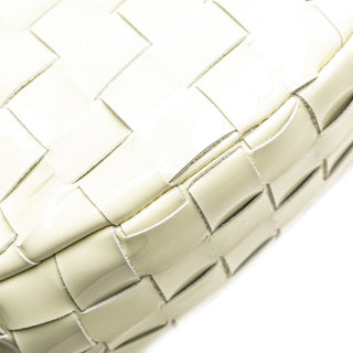 Bottega veneta Mini Patent Intrecciato Jodie