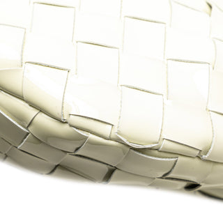 Bottega veneta Mini Patent Intrecciato Jodie