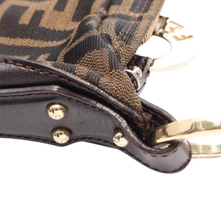 Fendi Zucca Canvas Chef Shoulder Bag
