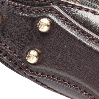 Fendi Zucca Canvas Chef Shoulder Bag