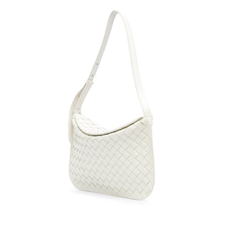 Botteha veneta brushed Calfskin Cradle Fold Over Shoulder Bag