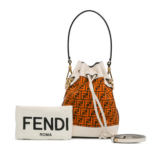 Fendi Mini Zucca F is Fendi Mon Tresor Bucket