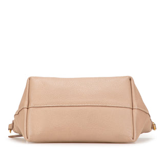 Prada Vitello Daino Zip Top Satchel
