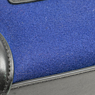 Celine Nano Tricolor Felt Luggage Tote