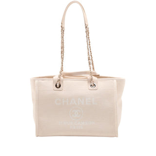Chanel Medium Canvas Deauville Tote