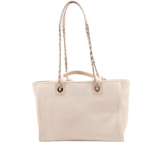 Chanel Medium Canvas Deauville Tote
