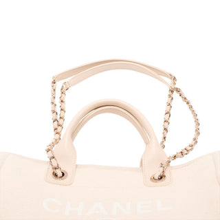 Chanel Medium Canvas Deauville Tote