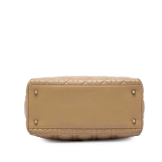 Dior Medium Lambskin Cannage Lady Dior