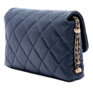 Chanel Quilted Lambskin Crush on Chains Flap
