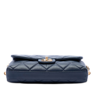 Chanel Quilted Lambskin Crush on Chains Flap