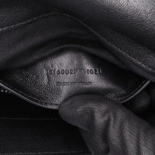 Ysl Medium Quilted Chevron Sheepskin College Satchel
