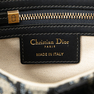 Dior Oblique Canvas Saddle Bag