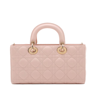 Dior Medium Lambskin Cannage Lady D Joy